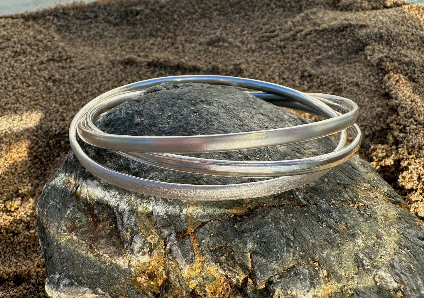 Tripple Interwoven Bangle