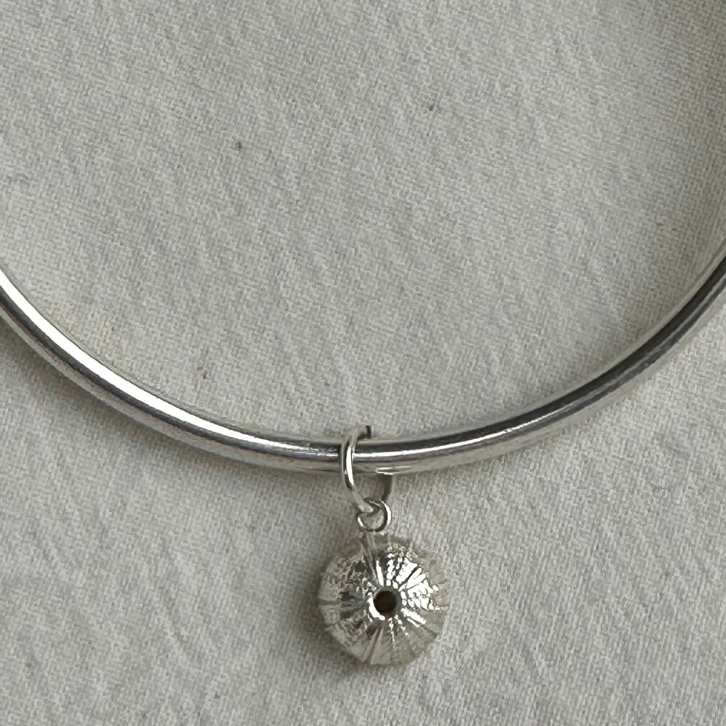 Silver Urchin Bangle